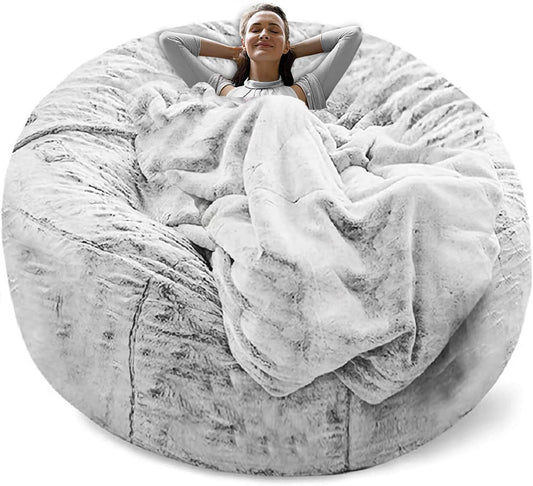 Ultra-Soft Bean Bag Chair Cover – eco-friendly, durable, comfortable